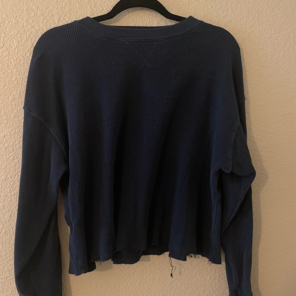 Brandy Melville Thermal Long Sleeve Tee